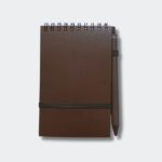 Libreta ecológica fabricada en fibra de café