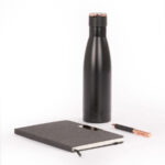 Set de Regalo "EPIC" negro con detalles encobrizados.