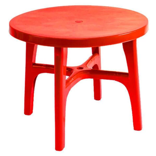 Mesa Plástica Redonda - Imagen 7
