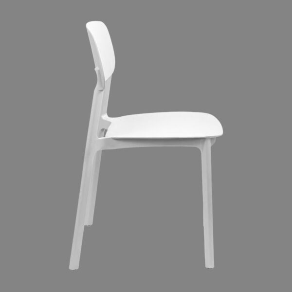 Silla apilable de plástico rígido "MARVIN" - Imagen 5
