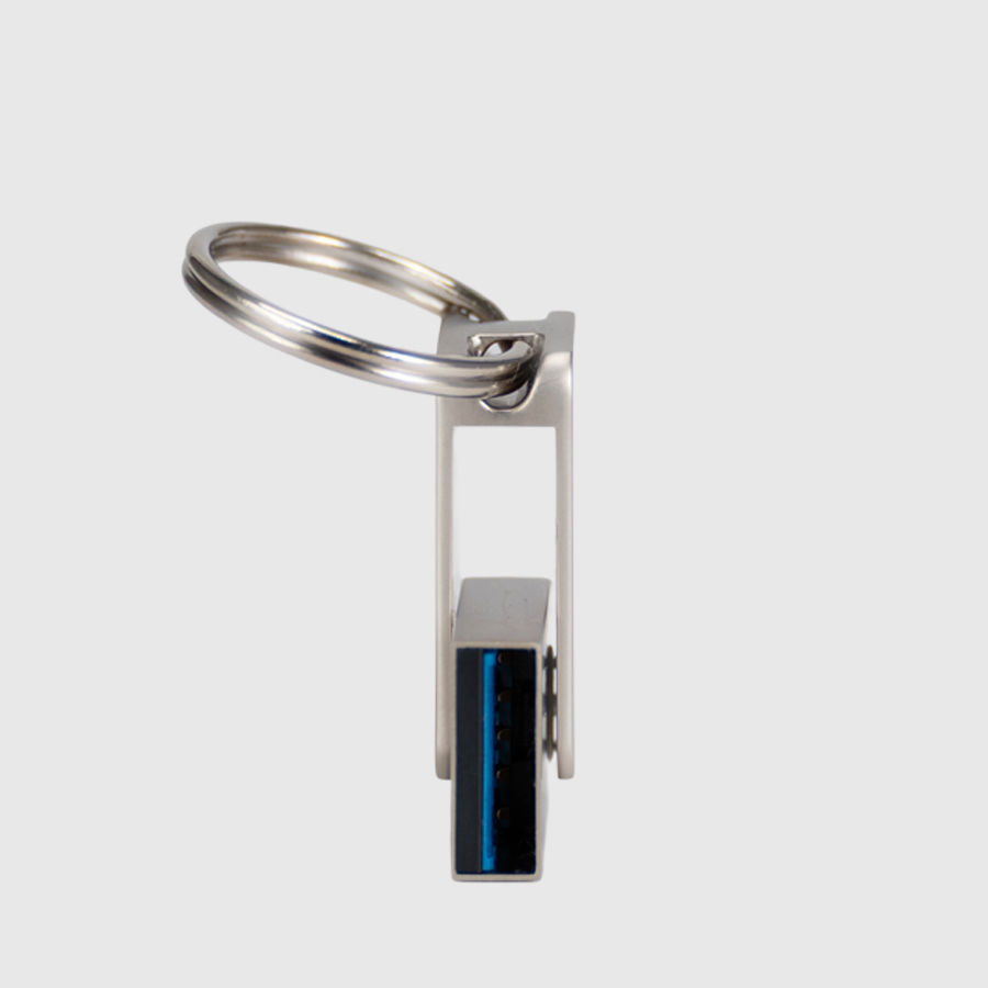 USB 3.0 Mini-Pendrive "Giro" de Acero inoxidable 16GB - Imagen 2