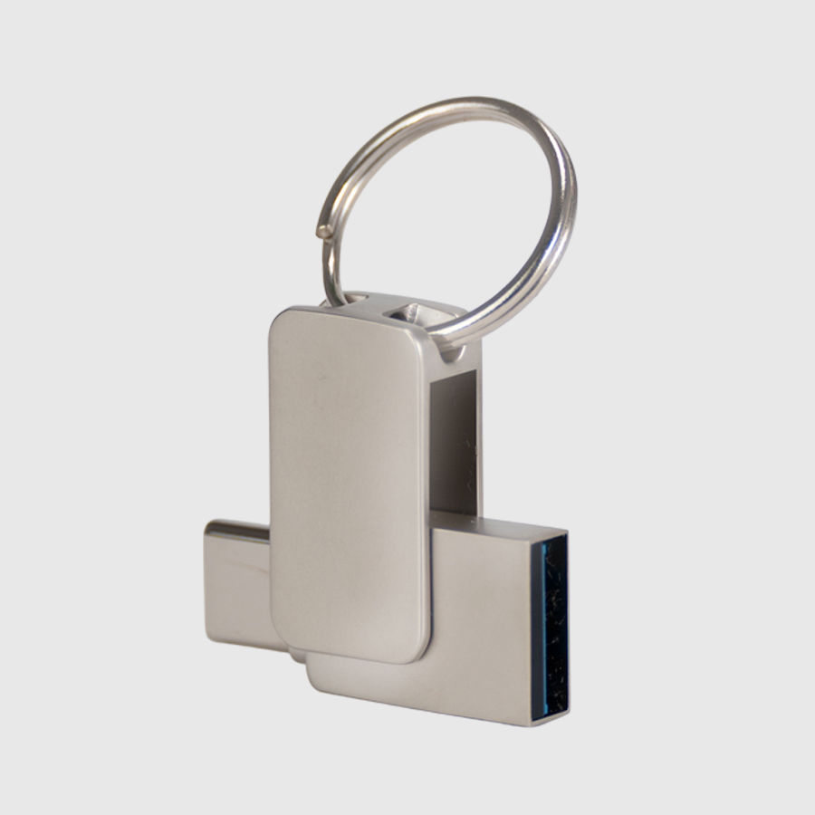 USB 3.0 Mini-Pendrive "Giro" de Acero inoxidable 16GB - Imagen 3