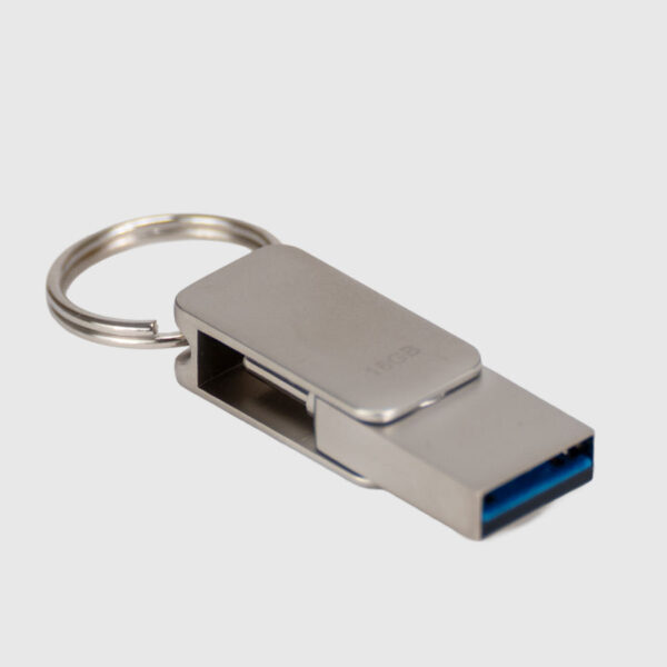 USB 3.0 Mini-Pendrive "Giro" de Acero inoxidable 16GB - Imagen 7