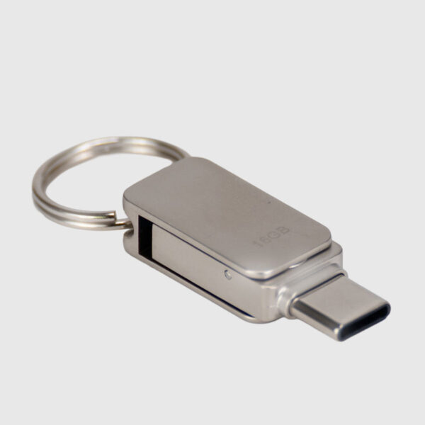 USB 3.0 Mini-Pendrive "Giro" de Acero inoxidable 16GB - Imagen 8