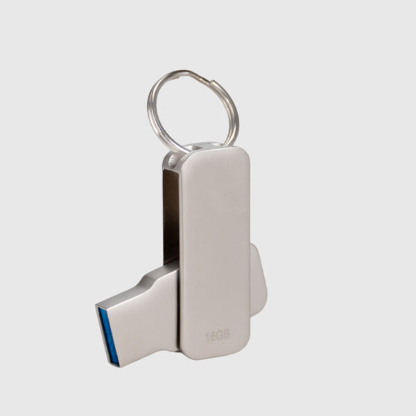 USB 3.0 Pendrive "Swivel" de Acero inoxidable 16GB - Imagen 5