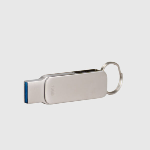 USB 3.0 Pendrive "Swivel" de Acero inoxidable 16GB - Imagen 6
