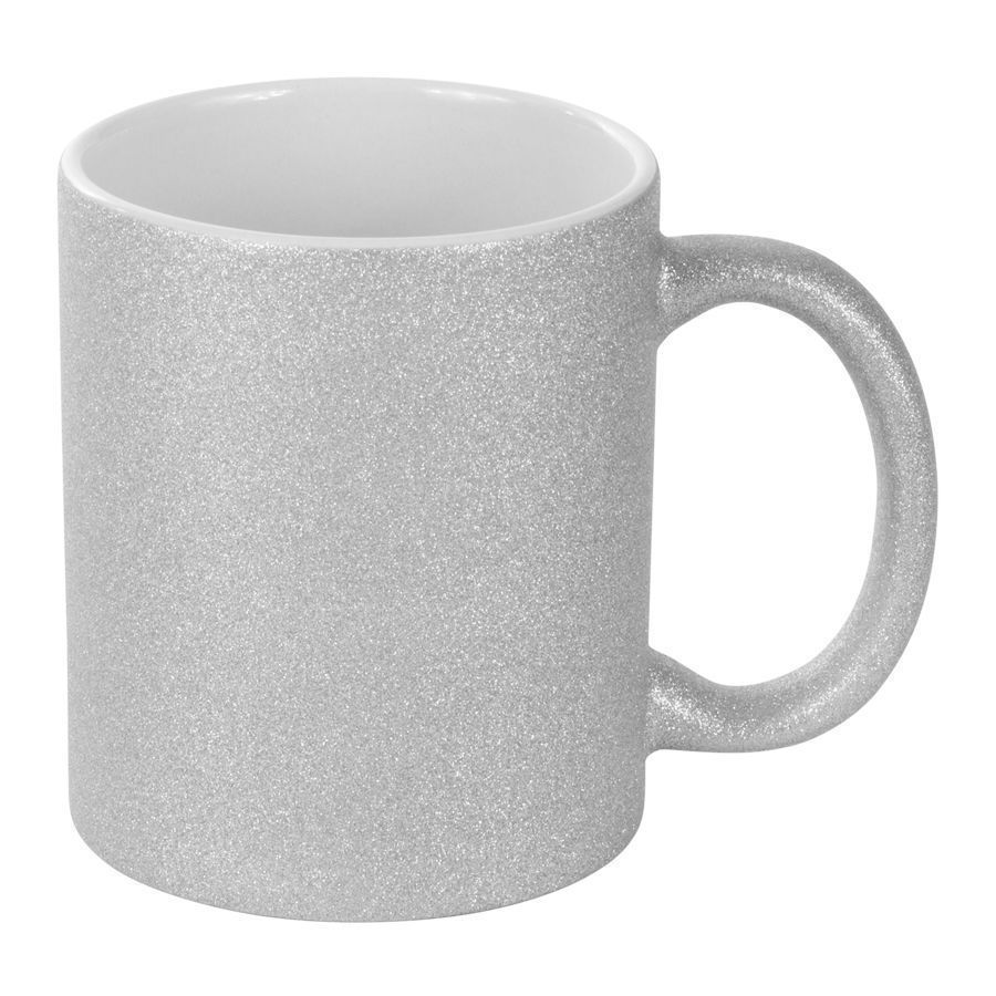Tazón Glitter Plateado 350cc Sublimación - Imagen 4