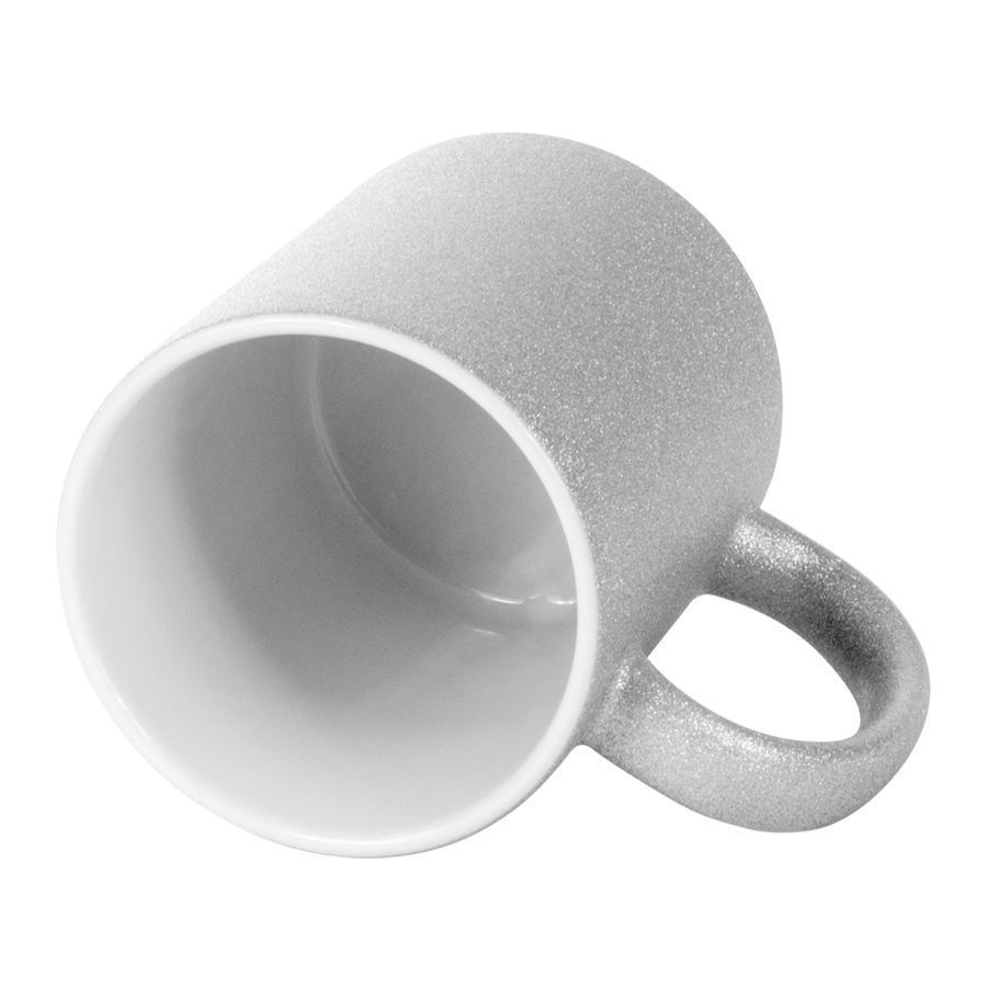 Tazón Glitter Plateado 350cc Sublimación - Imagen 3