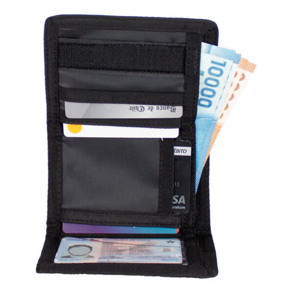 Billetera de tela negra, para Sublimación - Imagen 10