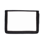 Billetera de tela negra, para Sublimación